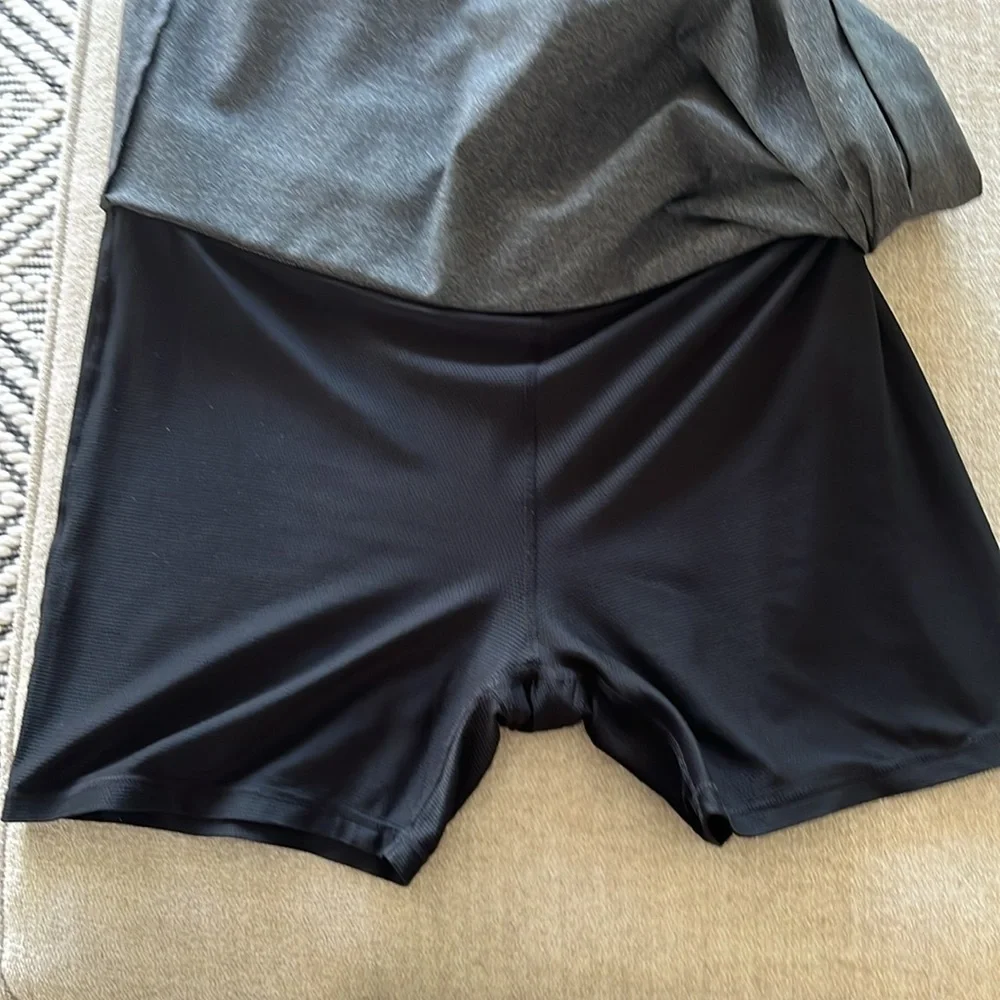 Athleta Sweet Sport Skort Charcoal Gray XLT Tall - Picture 8 of 10